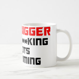 Taza De Café Incluso un gigante más grande F ** los robots del