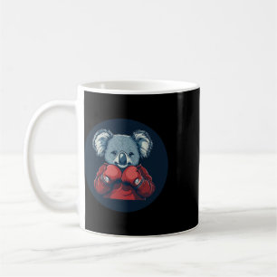 Taza De Café Increíble Boxeador de Osos Koala para un Ambiente 