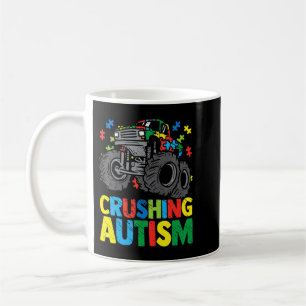 Taza De Café Increíble conciencia Monstruo Camión aplastando