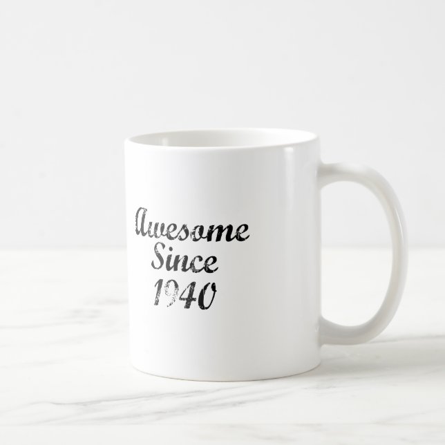 Taza De Café Increíble desde 1940 (Derecha)