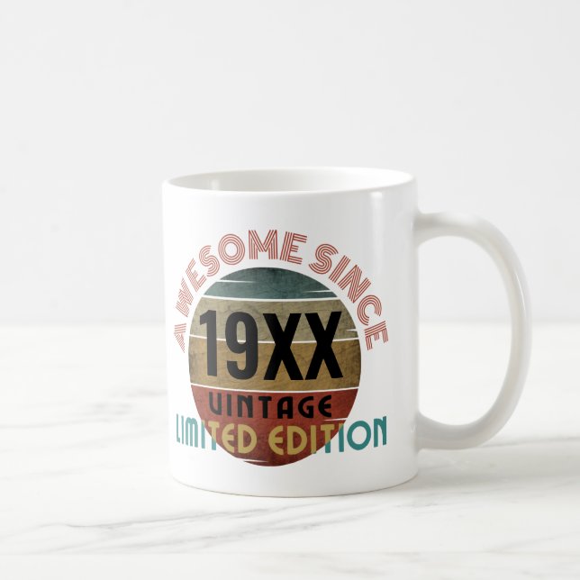 TAZA DE CAFÉ INCREÍBLE DESDE LA EDICIÓN LIMITADA 19XX (Derecha)