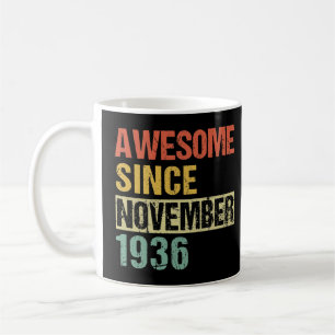 Taza De Café Increíble desde noviembre de 1936: 85ª camiseta de