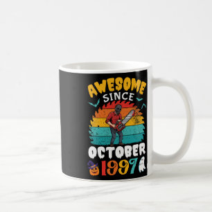 Taza De Café Increíble desde octubre de 1997 Halloween Cumpleañ
