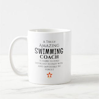 Taza De Café Increíble Entrenador de Natación Difícil de Encont