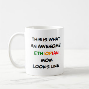 Taza De Café increíble madre etíope