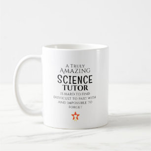 Taza De Café Increíble tutor de ciencia difícil de encontrar pe