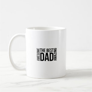 Taza De Café Increíble y maravilloso mejor papá