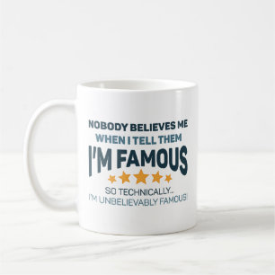 Taza De Café Increíblemente famoso