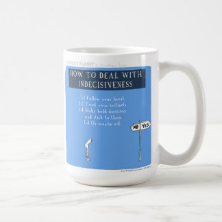 Taza De Café Indecisiveness del planeta de HP5067 "Harold"