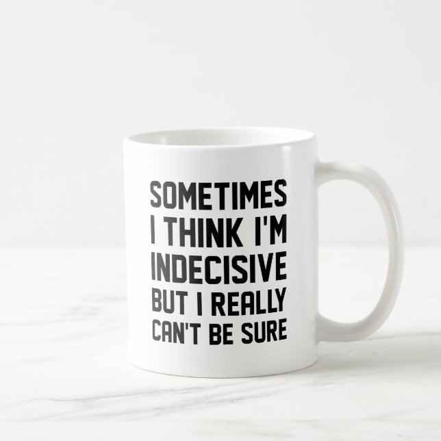 Taza De Café Indeciso (Derecha)