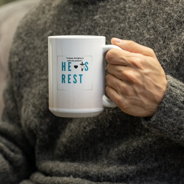 Taza De Café Indeed, Almighty is with the patient (Subido por el creador)