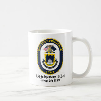 Taza De Café Independencia de USS (taza grande del LCS 2)