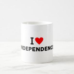 Taza De Café Independencia USA estados unidos america amor ciud