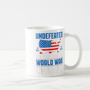 Taza De Café Inderrotado Dos Veces Campeonatos Mundiales Patrió