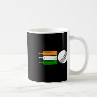 Taza De Café India Cricket Player Ll Indian Flag Cricket Team