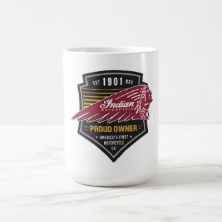 Taza De Café Indian Motorcycle Proud Owner America's First Moto