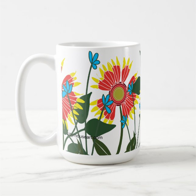 Taza de café Indian Paintbrush (Izquierda)
