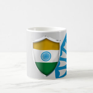 TAZA DE CAFÉ INDIAN SHIELD