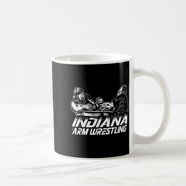Taza De Café Indiana Arm Wrestling  (Derecha)