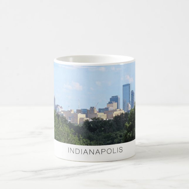 Taza De Café Indianapolis Skyline (Centro)