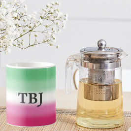 Taza De Café indicador de orgullo abrosexual de gradiente