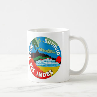 Taza De Café Indies del DES del hotel de Batavia