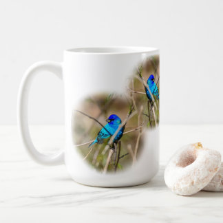 Taza De Café Indigo Bunting Songbird Classic Mug