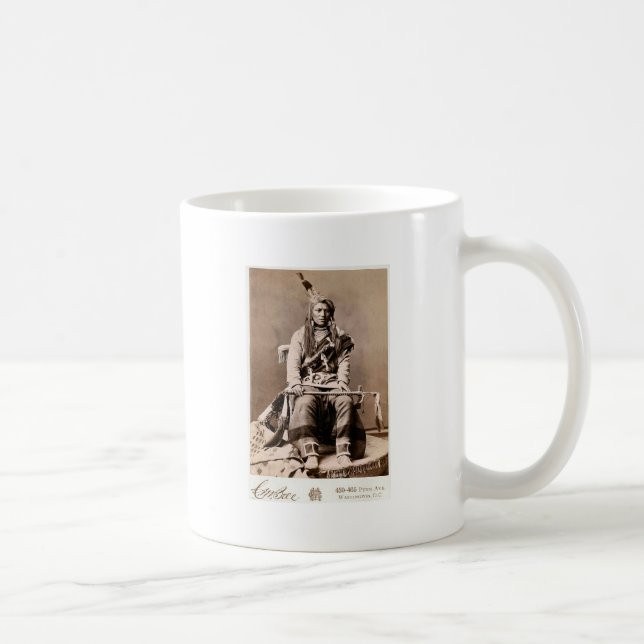 Taza De Café Indio 1880 del cuervo (Derecha)