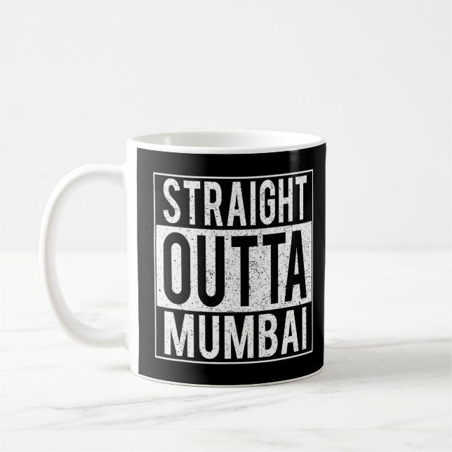 Taza De Café Indio directo fuera de la ciudad de Mumbai (Izquierda)