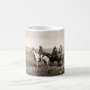 Taza De Café Indios de los Blackfeet de Piegan