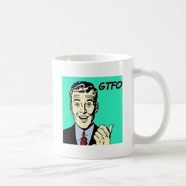 Taza De Café Individuo de GTFO (Derecha)