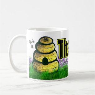 TAZA DE CAFÉ INDIVIDUO DE LA ABEJA