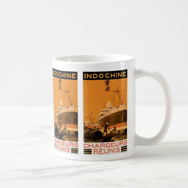Taza De Café Indochine Chargeurs Reunis (Derecha)