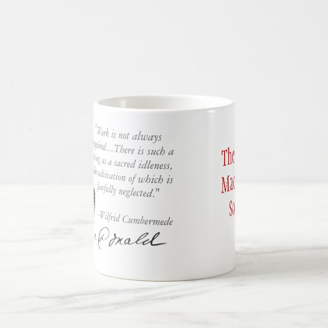 Taza De Café Indolencia sagrada (Centro)