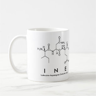 Taza De Café Ine peptide nombre mug