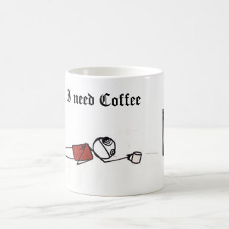 Taza De Café ineedcoffee, necesito el café