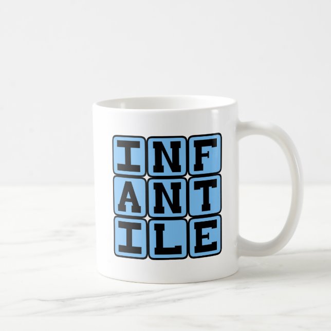 Taza De Café Infantil, muy joven (Derecha)