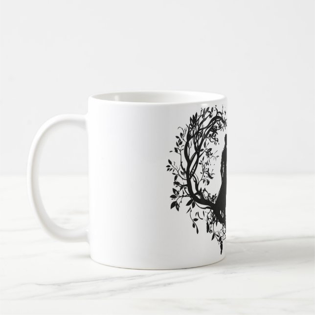 Taza De Café Infatuación forestal (Izquierda)