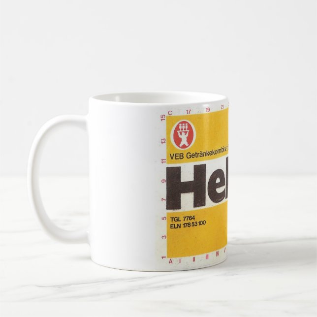 Taza De Café Infierno de Berlín Vollbier (Izquierda)
