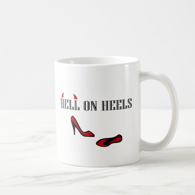 Taza De Café Infierno en los talones (Derecha)