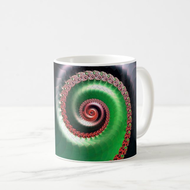 Taza De Café Infinite Whirl (Anverso derecho)