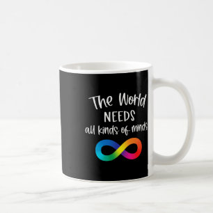 Taza De Café Infinito El Mundo Necesita Todo Tipo De Autismo De