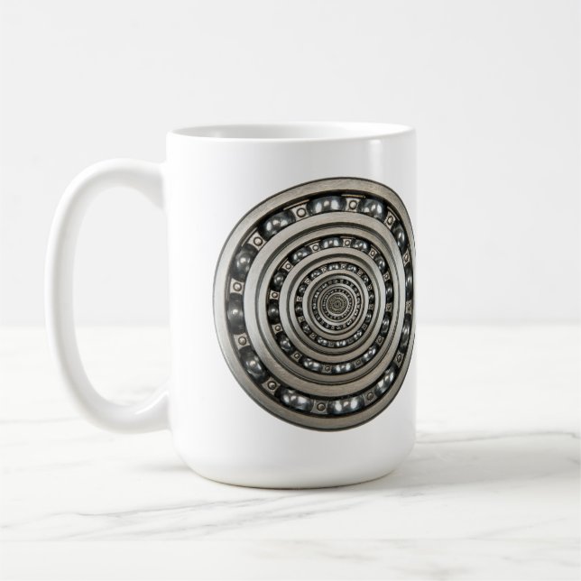 Taza De Café Infinito ganancia de carreras de meta velocidad (Izquierda)