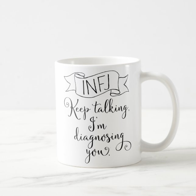 Taza De Café INFJ el consejero (Derecha)