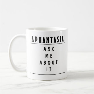 Taza De Café Información de Aphantasia Conversación Starter Mug