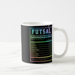 Taza De Café Información de Futsal y Hechos Nutricionales Footb