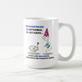 Taza De Café informáticos: lo imposible, instante del al….