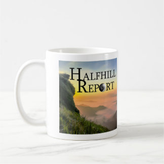 Taza De Café Informe de Halfhill café Mug