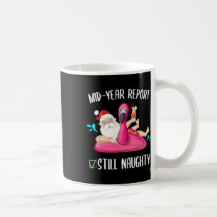 Taza De Café Informe de mitad de año todavía travieso Navidad e