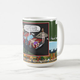 Taza De Café Infracción por exhibicionismo | Juego de palabras 